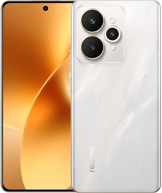 Close-up of Realme 15 triple camera setup showing its 50MP main sensor and AI features